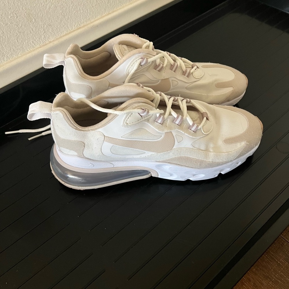 Nike Women’s AirMax 270 React White Light Orewood